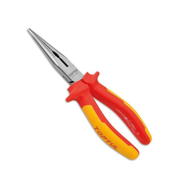 Плоскогубці діелектричні подовжені 6" 1000V VDE TOPTUL DGCB2206, фото  | SNABZHENIE.com.ua