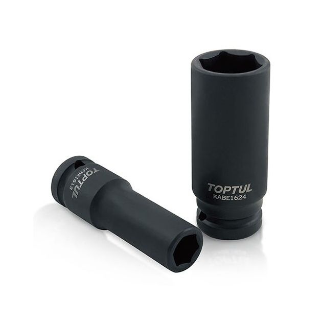 Ударная головка TOPTUL 1/2" длинная 38мм KABE1638, фото  | SNABZHENIE.com.ua