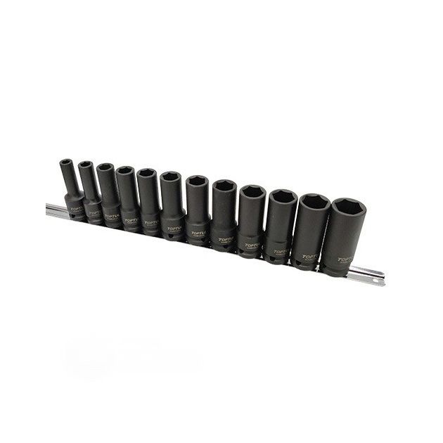 Ударные головки для шиномонтажа TOPTUL 1/2" 12 ед. 8-22мм, фото  | SNABZHENIE.com.ua