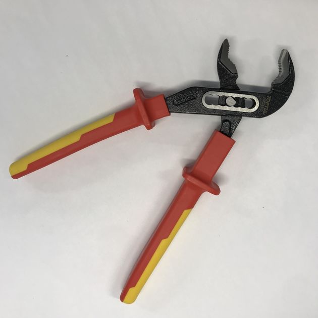 Изолированные переставные клещи 1000V VDE TOPTUL DGCE2210, фото , изображение 5 | SNABZHENIE.com.ua Изолированные переставные клещи 1000V VDE TOPTUL DGCE2210, фото , изображение 5 | SNABZHENIE.com.ua