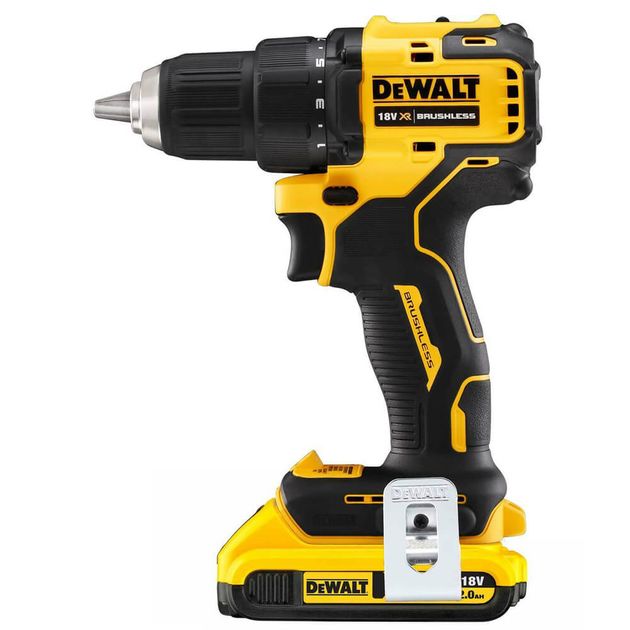 Дрель-шуруповерт акумуляторний безщітковий DeWALT DCD708D2T, фото , зображення 2 | SNABZHENIE.com.ua Дрель-шуруповерт акумуляторний безщітковий DeWALT DCD708D2T, фото , зображення 2 | SNABZHENIE.com.ua