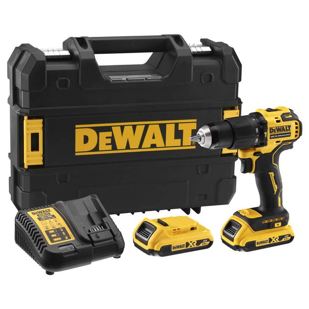 Аккумуляторная бесщёточная ударная дрель-шуруповёрт DeWALT DCD709D2T, фото  | SNABZHENIE.com.ua
