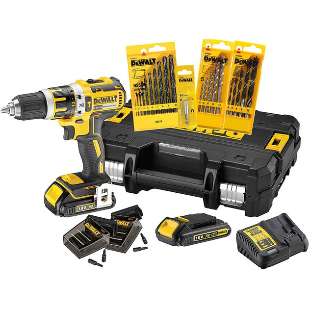 Аккумуляторная ударная дрель-шуруповёрт DeWALT DCK795S2T, фото  | SNABZHENIE.com.ua
