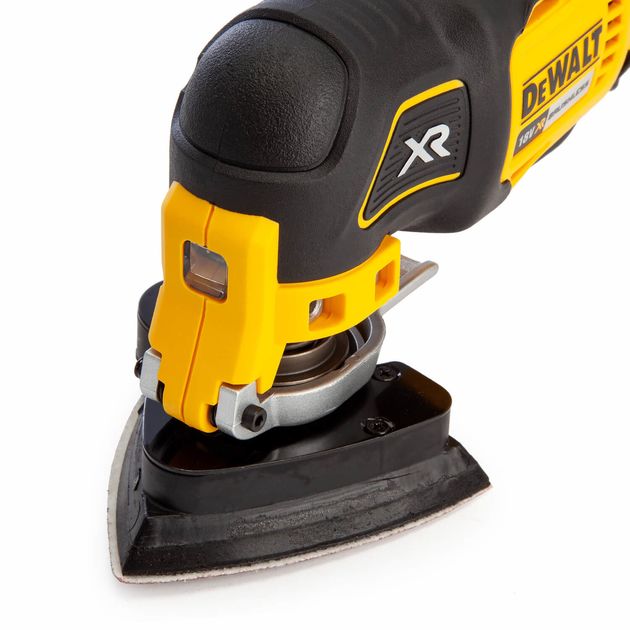 Багатофункціональний акумуляторний безщітковий інструмент DeWALT DCS356NT, фото , зображення 5 | SNABZHENIE.com.ua Багатофункціональний акумуляторний безщітковий інструмент DeWALT DCS356NT, фото , зображення 5 | SNABZHENIE.com.ua