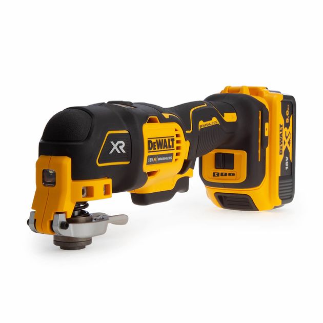 Многофункціональний інструмент акумуляторний безщітковий DeWALT DCS356P2, фото , зображення 2 | SNABZHENIE.com.ua Многофункціональний інструмент акумуляторний безщітковий DeWALT DCS356P2, фото , зображення 2 | SNABZHENIE.com.ua