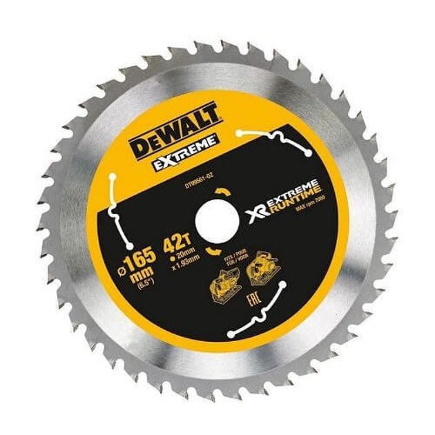 Диск пильный DeWALT XR 165x20 мм, 24 зуба, угол 10° (DT99561), фото  | SNABZHENIE.com.ua