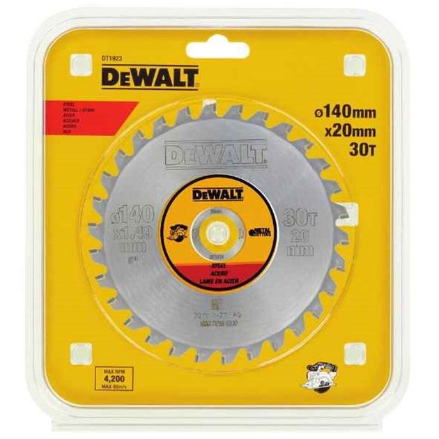 Пила дисковая DeWALT 140x20 мм, 30 TFZ (DT1923), фото  | SNABZHENIE.com.ua