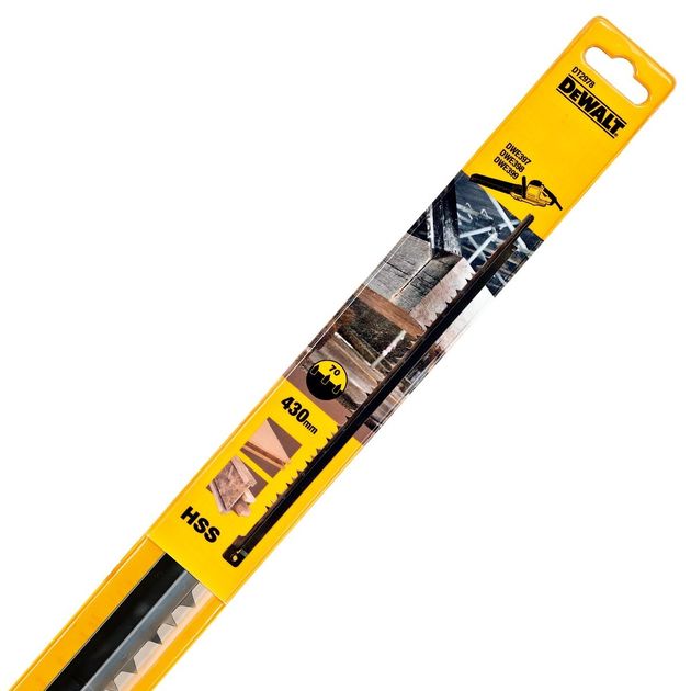 Полотно DeWALT Alligator HSS 430 мм для дерева и картона (DT2978), фото  | SNABZHENIE.com.ua