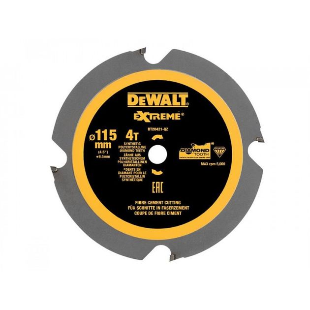 Универсальный диск DeWALT 115 х 9.5 мм 4z (FTG), 5000 об/мин, фото  | SNABZHENIE.com.ua