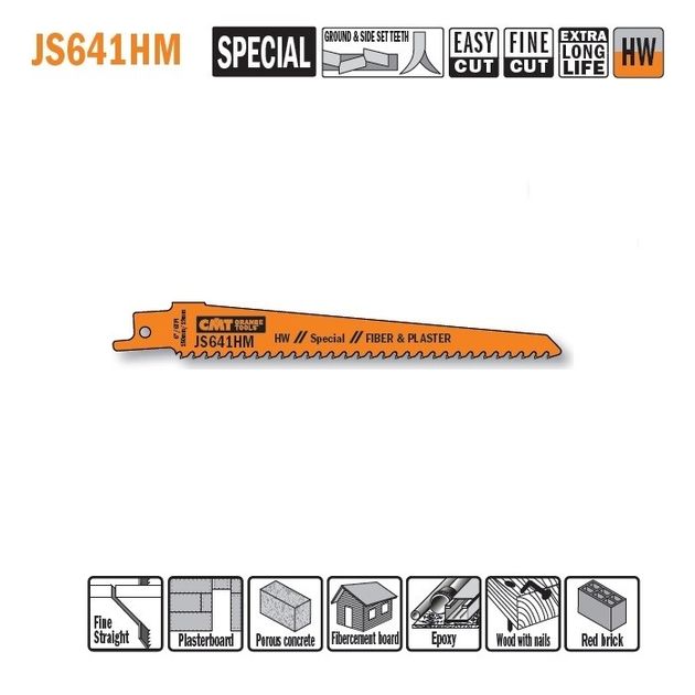 Полотно пильное для сабельной пилы 150 x 130 x 19 мм, K 1,25 CMT, фото  | SNABZHENIE.com.ua