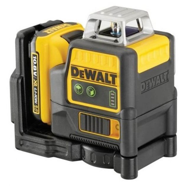 Лазер самовыравнивающийся 2 плоскости DeWALT DCE0811D1G, фото  | SNABZHENIE.com.ua