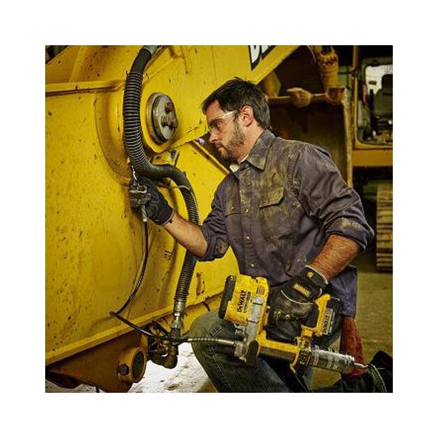 Пістолет мастильний акумуляторний DeWALT DCGG571NK, фото , зображення 2 | SNABZHENIE.com.ua Пістолет мастильний акумуляторний DeWALT DCGG571NK, фото , зображення 2 | SNABZHENIE.com.ua