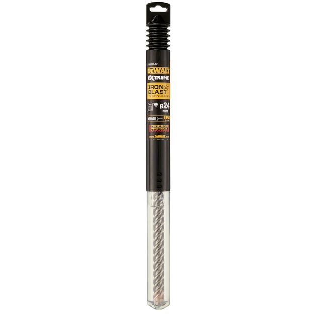 Бур DeWALT SDS-MAX, XLR, 4 кромки, 24 x 400 мм (DT60823), фото , изображение 2 | SNABZHENIE.com.ua Бур DeWALT SDS-MAX, XLR, 4 кромки, 24 x 400 мм (DT60823), фото , изображение 2 | SNABZHENIE.com.ua