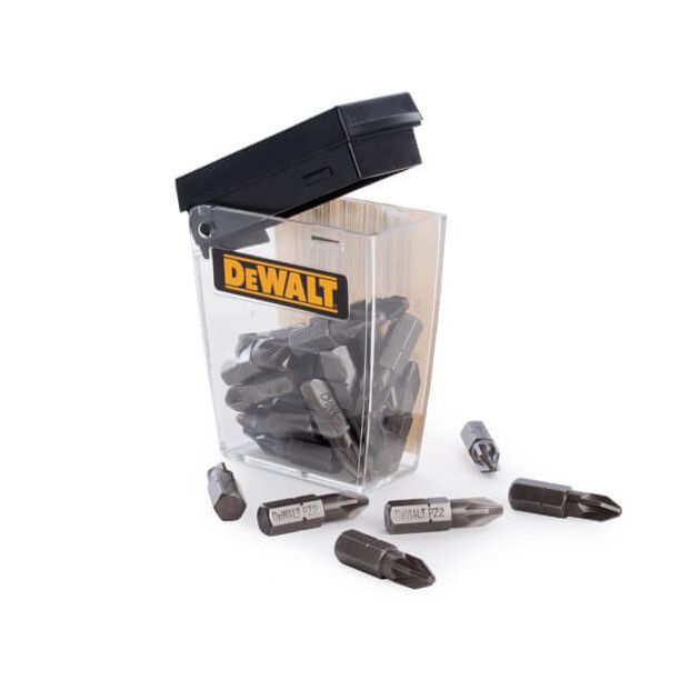 Набір біт DeWALT, Pozidriv, Pz2, L = 25 мм, 25 шт (DT71521), фото , зображення 3 | SNABZHENIE.com.ua Набір біт DeWALT, Pozidriv, Pz2, L = 25 мм, 25 шт (DT71521), фото , зображення 3 | SNABZHENIE.com.ua