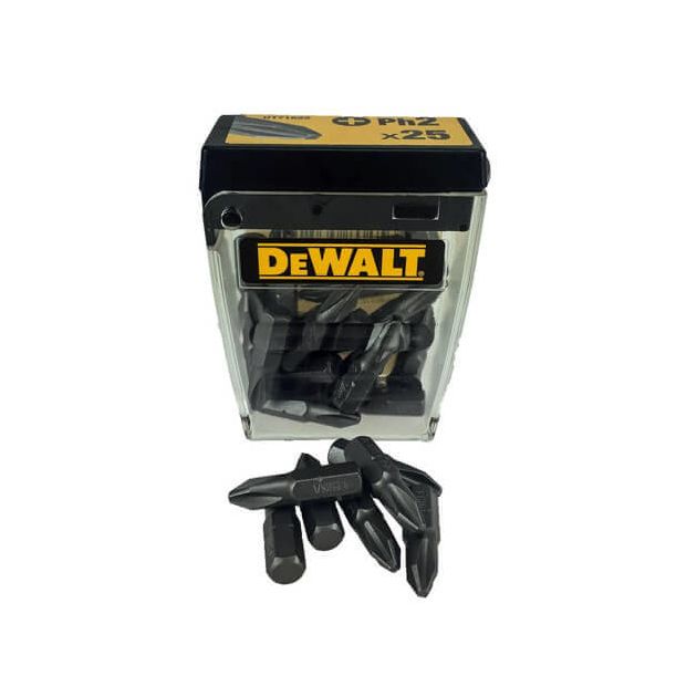 Набір біт DeWALT, Philips, Ph2, L = 25 мм, 25 шт (DT71522), фото , зображення 4 | SNABZHENIE.com.ua Набір біт DeWALT, Philips, Ph2, L = 25 мм, 25 шт (DT71522), фото , зображення 4 | SNABZHENIE.com.ua