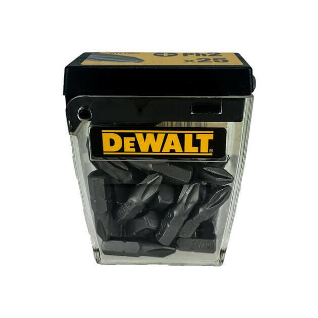 Набор бит DeWALT Philips Ph2, 25 мм, 25 шт (DT71522), фото  | SNABZHENIE.com.ua
