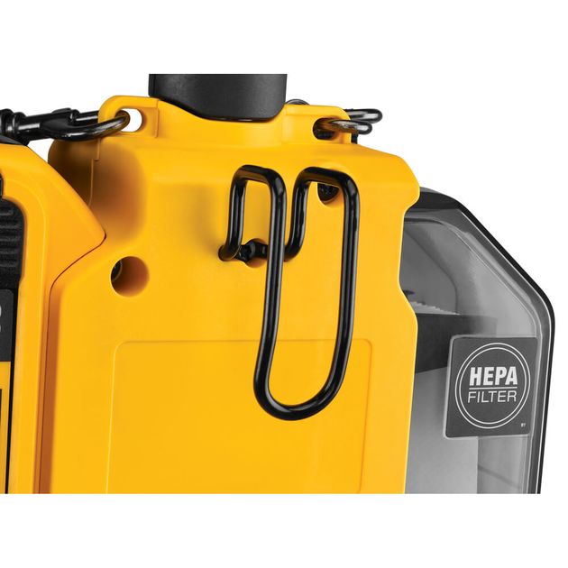 Пилосос акумуляторний безщітковий DeWALT DWH161D1, фото , зображення 6 | SNABZHENIE.com.ua Пилосос акумуляторний безщітковий DeWALT DWH161D1, фото , зображення 6 | SNABZHENIE.com.ua