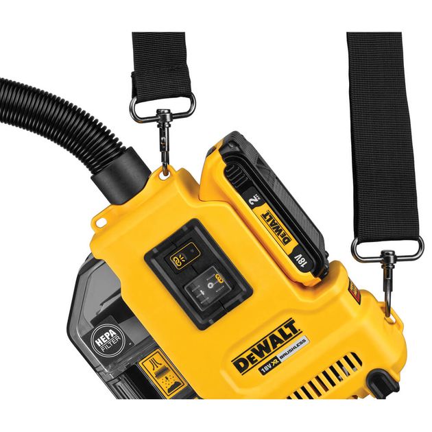 Пилосос акумуляторний безщітковий DeWALT DWH161D1, фото , зображення 8 | SNABZHENIE.com.ua Пилосос акумуляторний безщітковий DeWALT DWH161D1, фото , зображення 8 | SNABZHENIE.com.ua