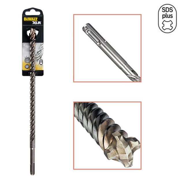 Бур DeWALT SDS-Plus XLR, 4 кромки, 8x110 мм (DT8922), фото  | SNABZHENIE.com.ua