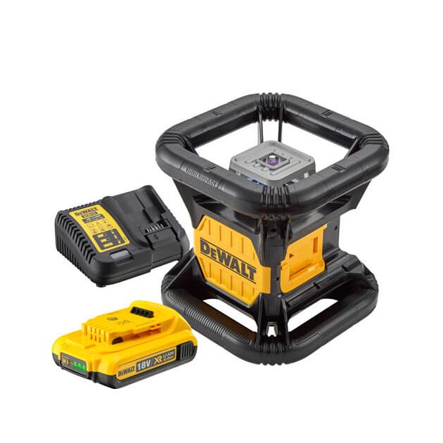 Ротационный лазер DeWALT DCE079D1G аккумуляторный, зеленый луч, фото , изображение 2 | SNABZHENIE.com.ua