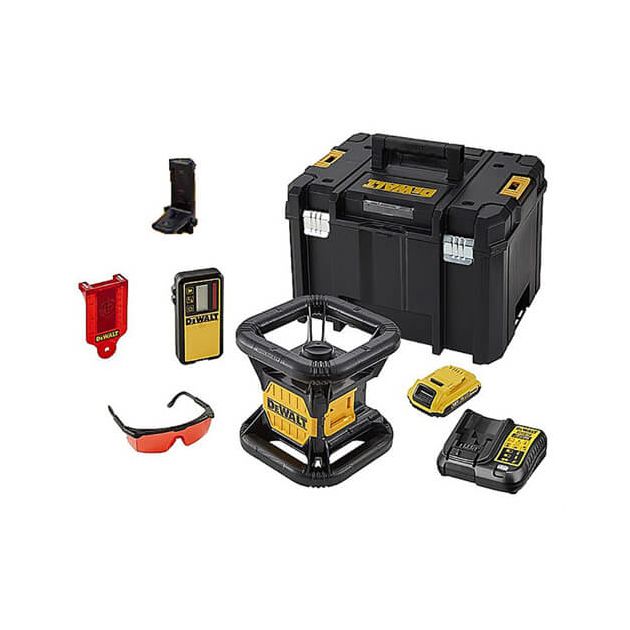 Лазер ротаційний акумуляторний червоний промінь DCE079D1R DeWALT, фото , зображення 4 | SNABZHENIE.com.ua Лазер ротаційний акумуляторний червоний промінь DCE079D1R DeWALT, фото , зображення 4 | SNABZHENIE.com.ua