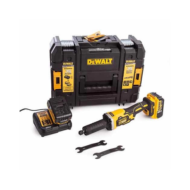Акумуляторна пряма шліфувальна машина DCG426P2 DeWALT, фото , зображення 2 | SNABZHENIE.com.ua Акумуляторна пряма шліфувальна машина DCG426P2 DeWALT, фото , зображення 2 | SNABZHENIE.com.ua