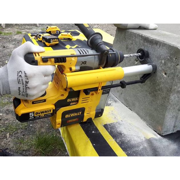 Перфоратор акумуляторний безщітковий SDS-Plus DeWALT DCH275P2, фото , зображення 4 | SNABZHENIE.com.ua Перфоратор акумуляторний безщітковий SDS-Plus DeWALT DCH275P2, фото , зображення 4 | SNABZHENIE.com.ua