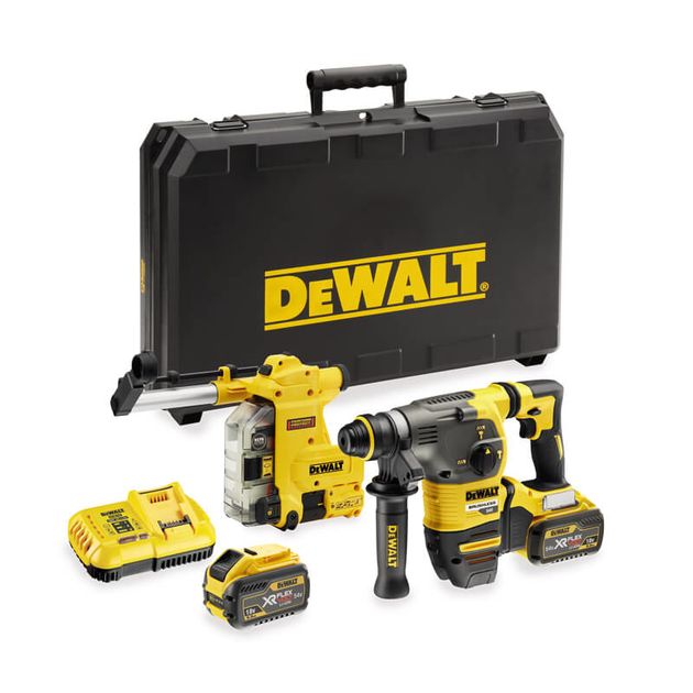 Перфоратор DeWALT DCH335X2 аккумуляторный бесщеточный SDS-Plus, фото  | SNABZHENIE.com.ua