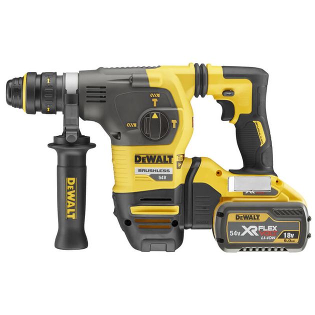 Перфоратор акумуляторний безщітковий SDS-Plus DeWALT DCH335X2, фото , зображення 2 | SNABZHENIE.com.ua Перфоратор акумуляторний безщітковий SDS-Plus DeWALT DCH335X2, фото , зображення 2 | SNABZHENIE.com.ua