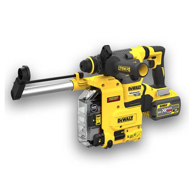 Перфоратор акумуляторний безщітковий SDS-Plus DeWALT DCH335X2, фото , зображення 4 | SNABZHENIE.com.ua Перфоратор акумуляторний безщітковий SDS-Plus DeWALT DCH335X2, фото , зображення 4 | SNABZHENIE.com.ua