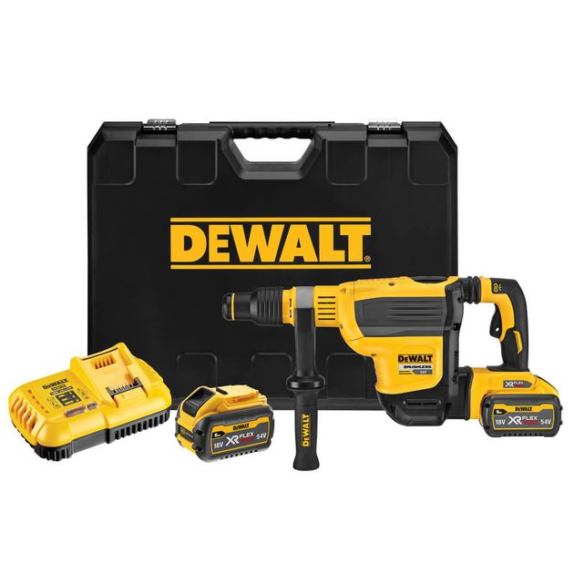 Перфоратор акумуляторний безщітковий SDS-MAX DeWALT DCH614X2, фото , зображення 3 | SNABZHENIE.com.ua