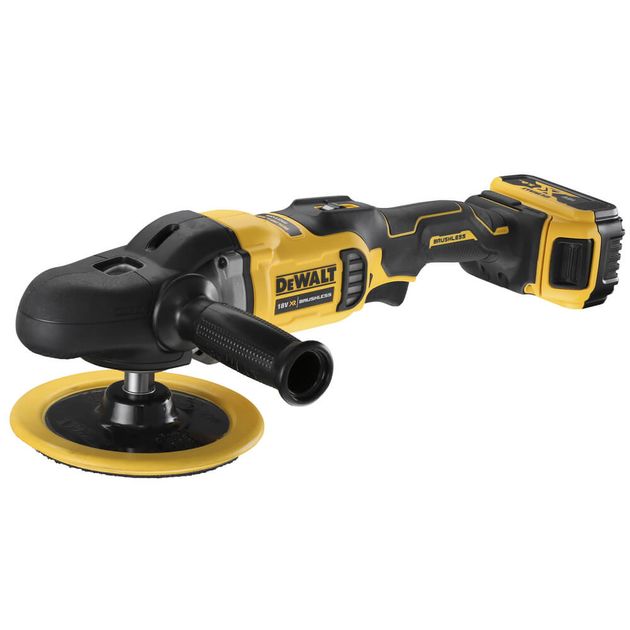 Полірувальна машина акумуляторна безщіткова DeWALT DCM849P2, фото  | SNABZHENIE.com.ua