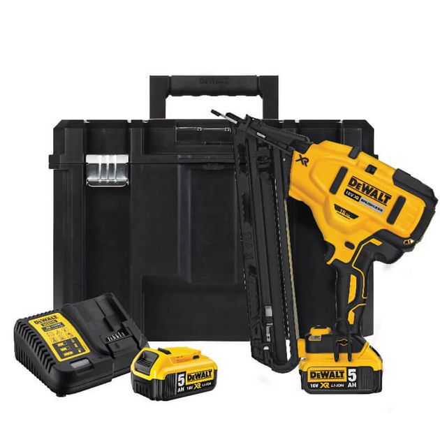 Аккумуляторный гвоздезабиватель DeWALT DCN650P2, фото  | SNABZHENIE.com.ua