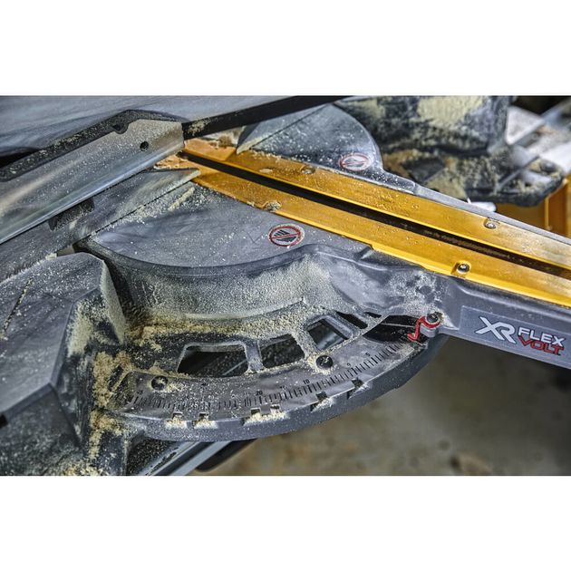 Пила торцовочная DeWALT DCS727N аккумуляторная бесщёточная, фото , изображение 8 | SNABZHENIE.com.ua Пила торцовочная DeWALT DCS727N аккумуляторная бесщёточная, фото , изображение 8 | SNABZHENIE.com.ua