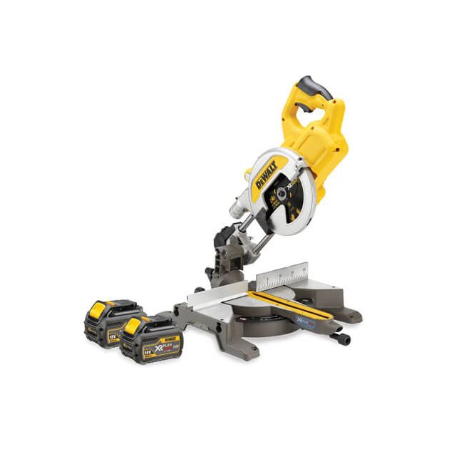 Аккумуляторная торцовочная пила DeWALT XR FLEXVOLT DCS777T2, фото  | SNABZHENIE.com.ua