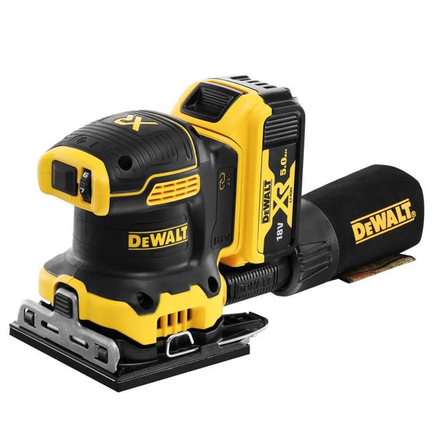 Шлифмашина DeWALT DCW200P2 аккумуляторная вибрационная, фото  | SNABZHENIE.com.ua