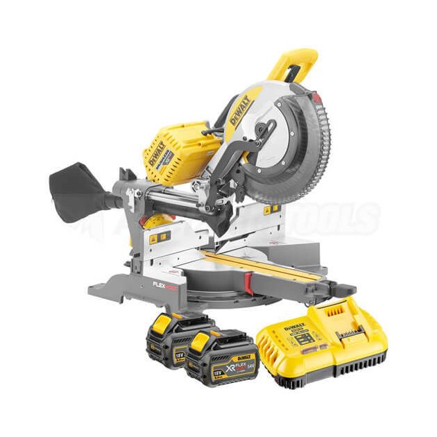 Пила торцовочная аккумуляторная DeWALT DHS780T2A, фото  | SNABZHENIE.com.ua