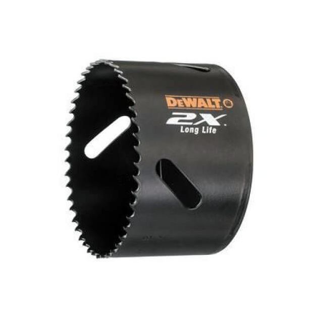 Коронка по металлу Bi - металевий DeWALT LongLife, d = 68 мм, глибина реза 40 мм (DT8168L), фото , зображення 2 | SNABZHENIE.com.ua Коронка по металлу Bi - металевий DeWALT LongLife, d = 68 мм, глибина реза 40 мм (DT8168L), фото , зображення 2 | SNABZHENIE.com.ua