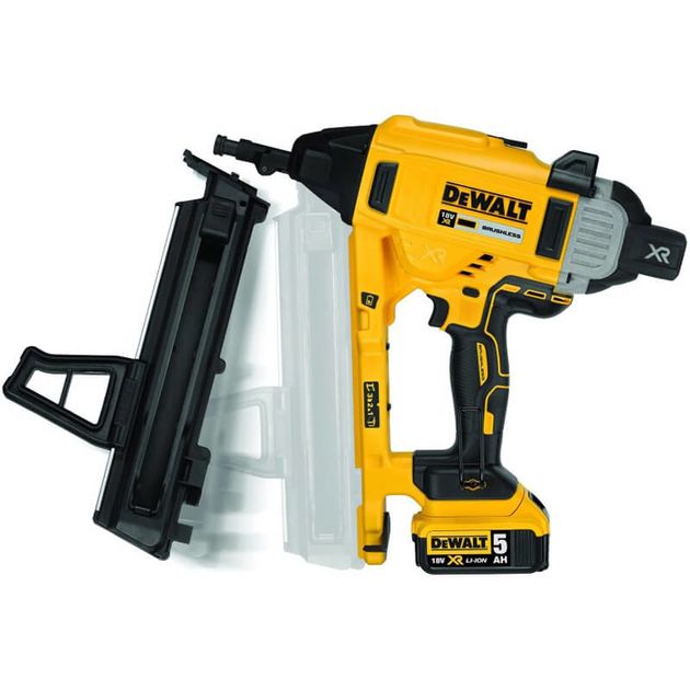 Акумуляторний гвоздезабиватель DCN890P2 DeWALT, фото , зображення 5 | SNABZHENIE.com.ua Акумуляторний гвоздезабиватель DCN890P2 DeWALT, фото , зображення 5 | SNABZHENIE.com.ua