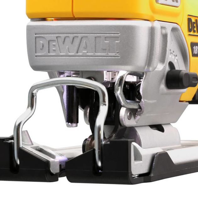 Пила лобзикова акумуляторна безщіткова DeWALT DCS334P2, фото , зображення 4 | SNABZHENIE.com.ua Пила лобзикова акумуляторна безщіткова DeWALT DCS334P2, фото , зображення 4 | SNABZHENIE.com.ua