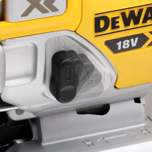 Пила лобзикова акумуляторна безщіткова DeWALT DCS334P2, фото , зображення 6 | SNABZHENIE.com.ua Пила лобзикова акумуляторна безщіткова DeWALT DCS334P2, фото , зображення 6 | SNABZHENIE.com.ua