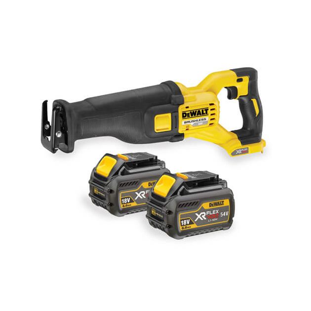 Пила сабельная DeWALT XR FLEXVOLT DCS388T2 аккумуляторная, фото  | SNABZHENIE.com.ua