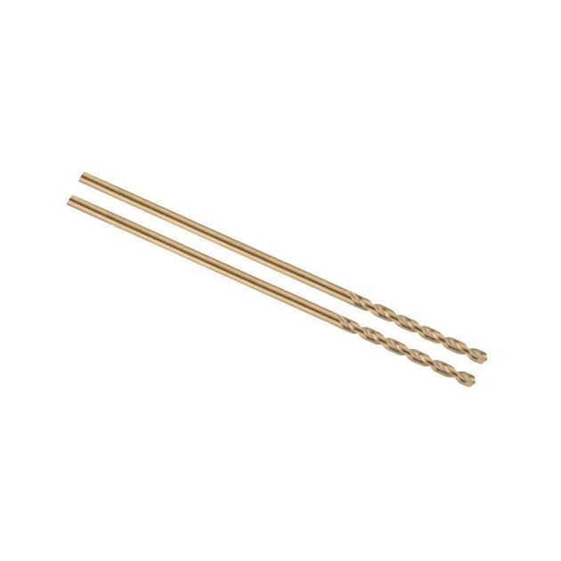 Сверло по металлу DeWALT EXTREME INDUSTRIAL COBALT HSS-CO кобальтове, d = 1 мм, L = 34 мм, L = 12 мм (DT4958), фото , зображення 2 | SNABZHENIE.com.ua