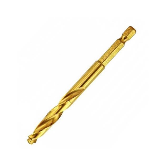 Сверло по металлу DeWALT TITANIUM IMPACT, 6мм, HSS-Tin, 80мм, фото  | SNABZHENIE.com.ua
