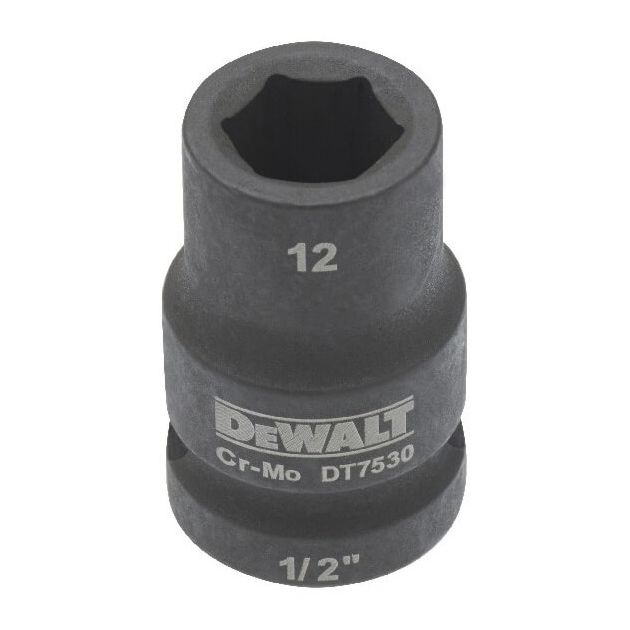Ударная торцевая головка DeWALT IMPACT 1/2", 12 мм (DT7530), фото  | SNABZHENIE.com.ua