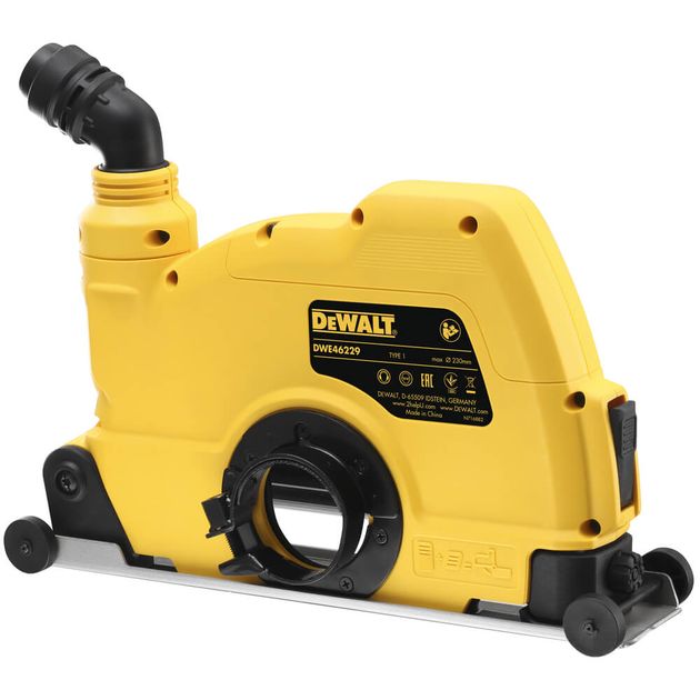 Защитный кожух для отвода пыли DeWALT, для УШМ 230 мм (DWE46229), фото , изображение 6 | SNABZHENIE.com.ua