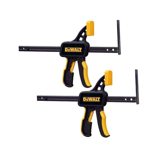 Струбцины DeWALT для направляющих шин DWS5021/DWS5022/DWS5023, 2 шт., фото  | SNABZHENIE.com.ua