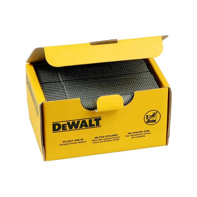Гвозді оцинковані DeWALT, кут магазину: 20°, L = 38 мм, товщина 1.6 мм, 2500 штук (DNBA1638GZ), фото , зображення 2 | SNABZHENIE.com.ua Гвозді оцинковані DeWALT, кут магазину: 20°, L = 38 мм, товщина 1.6 мм, 2500 штук (DNBA1638GZ), фото , зображення 2 | SNABZHENIE.com.ua