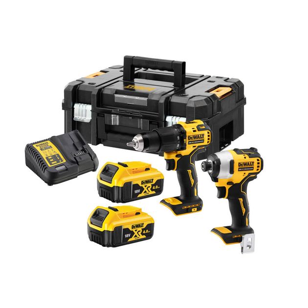 Набор из двух аккумуляторных инструментов DeWALT DCK2062M2T, фото  | SNABZHENIE.com.ua