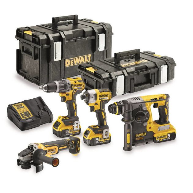 Набор из 4 инструментов DeWALT DCK422P3 (бесщеточные), фото  | SNABZHENIE.com.ua